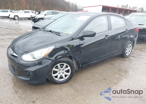 2013 Hyundai Accent Gls z USA, uszkodzony, nr VIN KMHCT4AE9DU559837